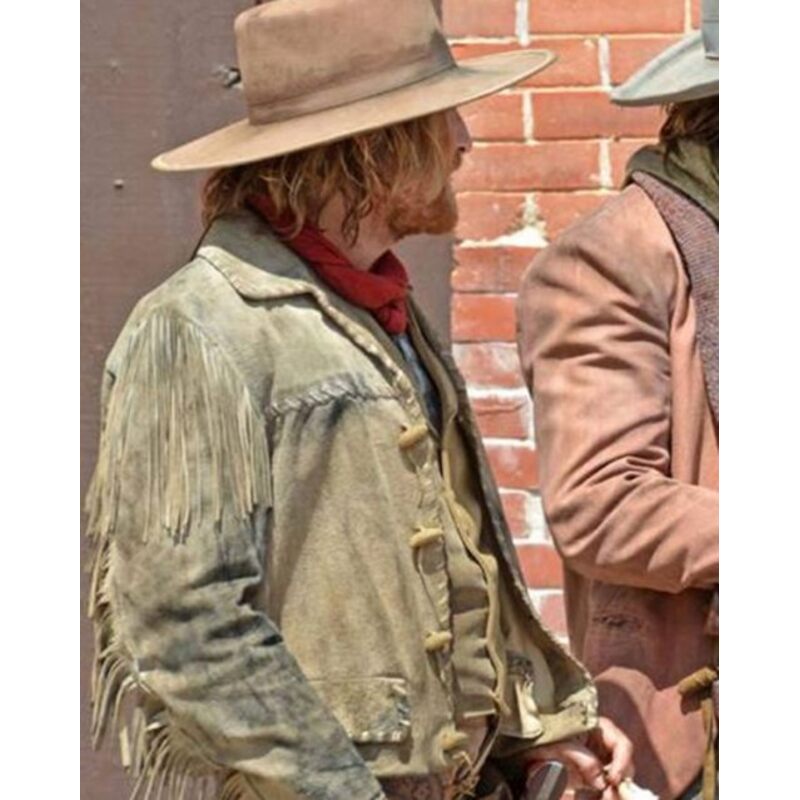 Ennis Leather Jacket Yellowstone 1883