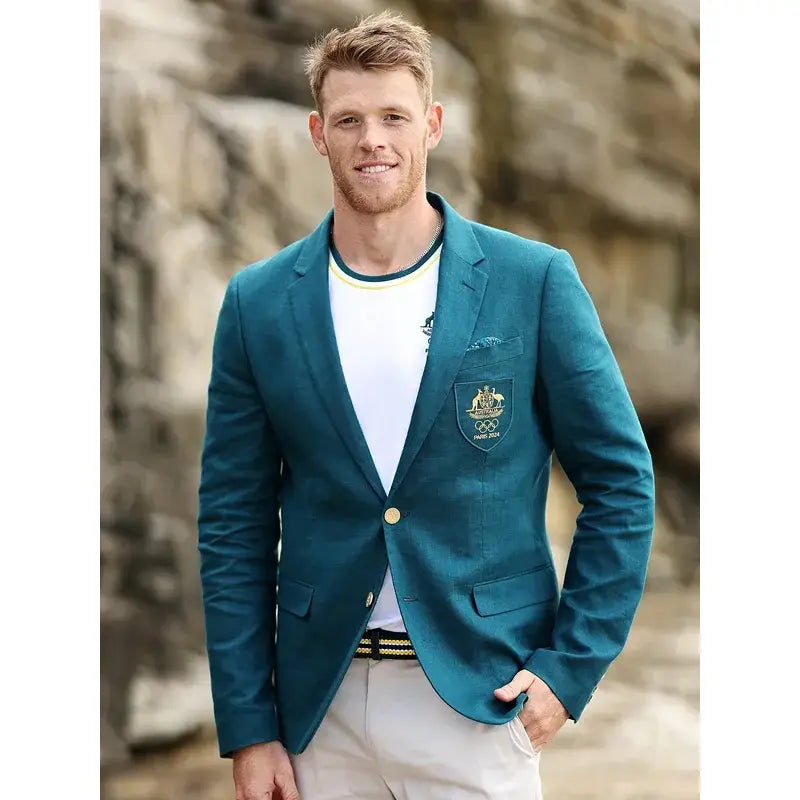 2024 Australian Olympic Green Uniform Blazer