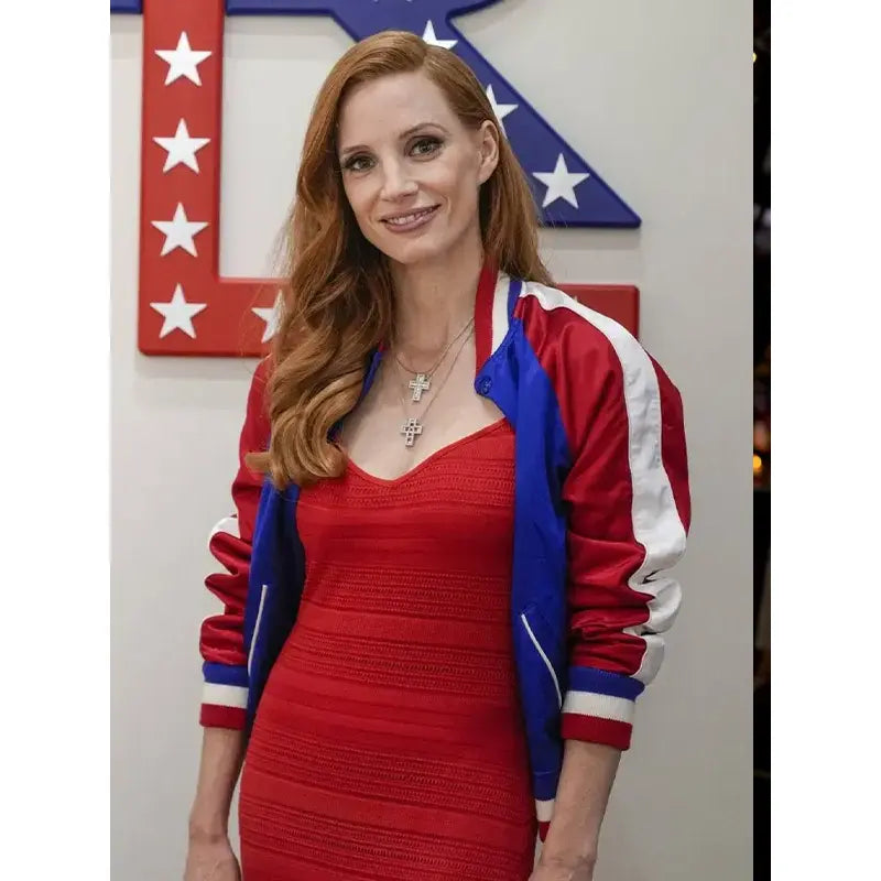 Team USA Jessica Chastain Paris Olympics Jacket