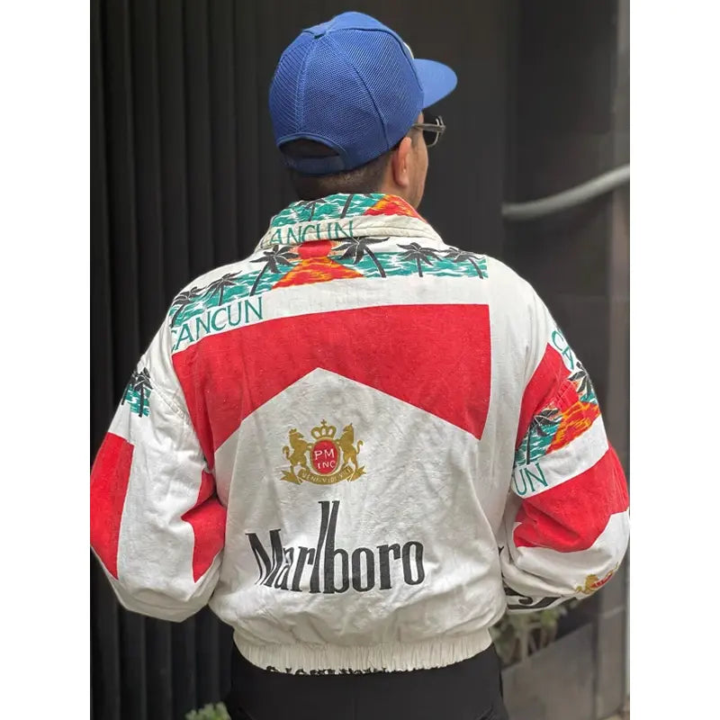 80s Cancun Marlboro Jacket For Unisex