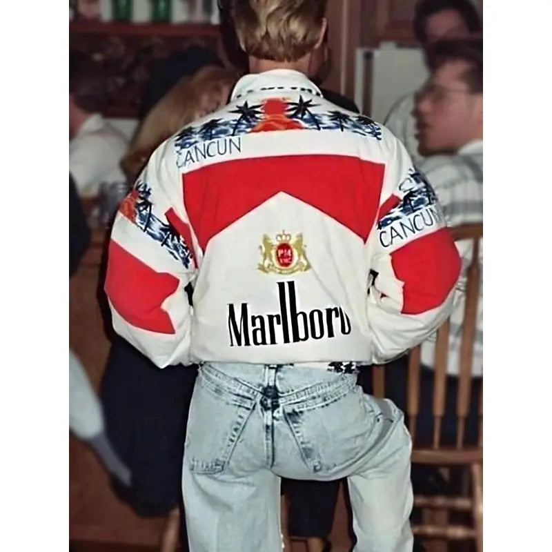 80s Cancun Marlboro Jacket For Unisex