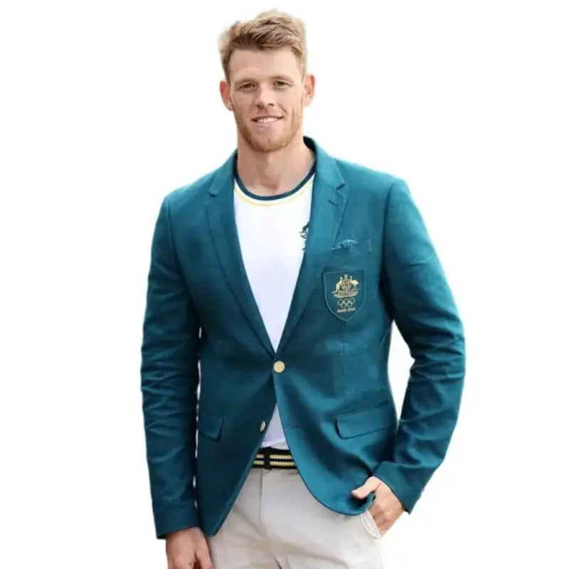 2024 Australian Olympic Green Uniform Blazer