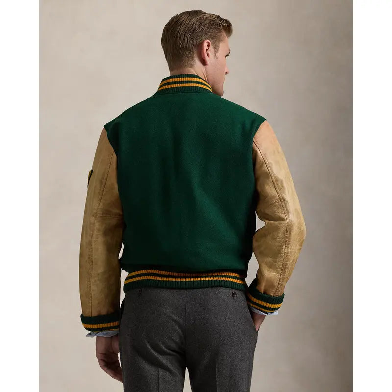 The Iconic Letterman Bomber Jacket