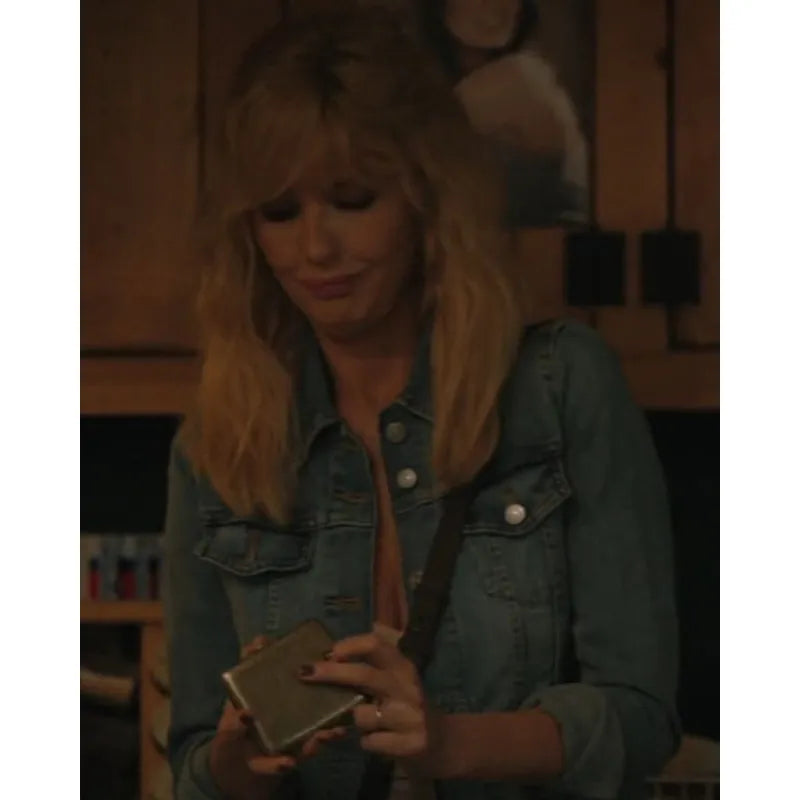 Yellowstone S05 Beth Dutton Blue Denim Jacket