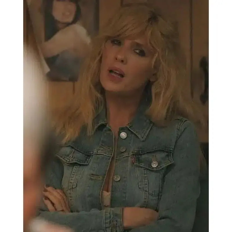 Yellowstone S05 Beth Dutton Blue Denim Jacket