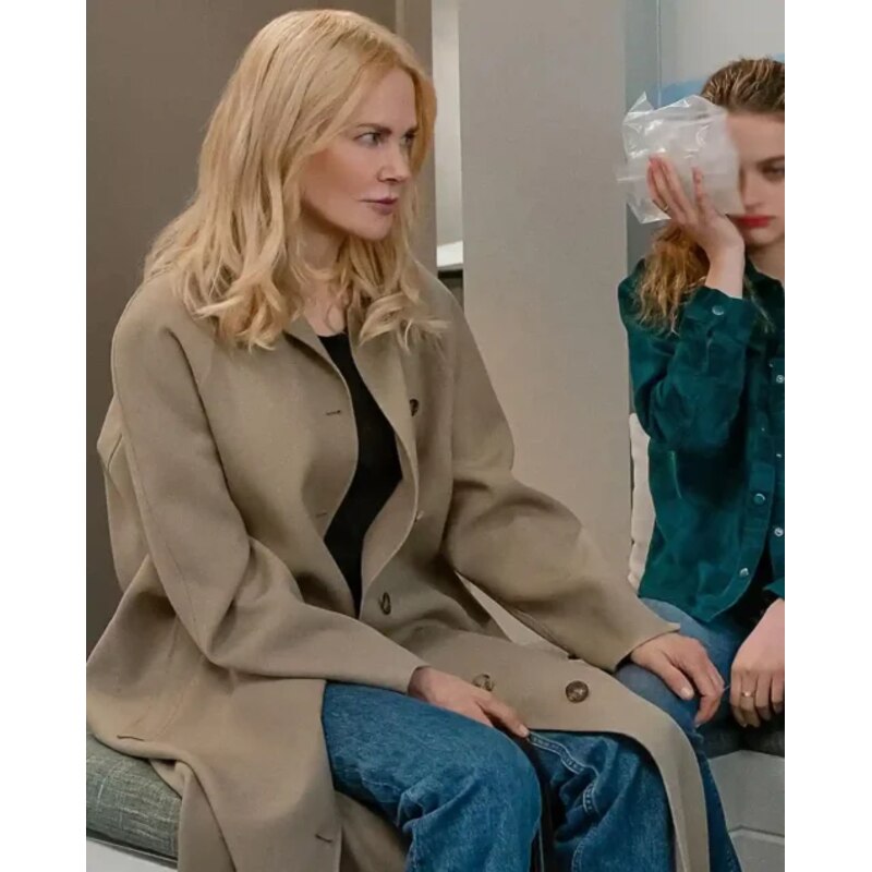 Nicole Kidman Long Coat A Family Affair 2024