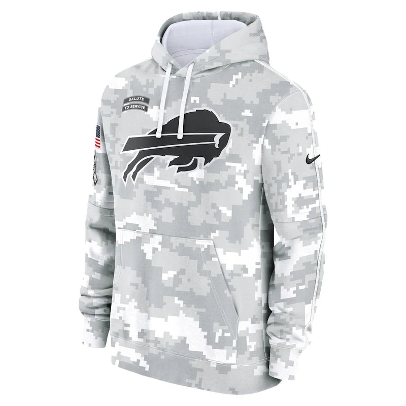 Buffalo Bills 2024 Arctic Camo Flag Hoodie