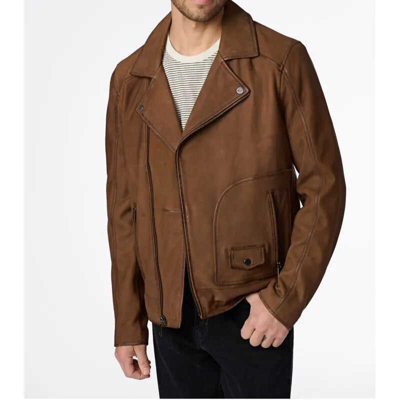 Carter Moto Whiskey Jacket