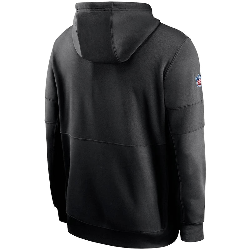 Crucial Catch Chicago Bears FLeece Sideline Performance Hoodie