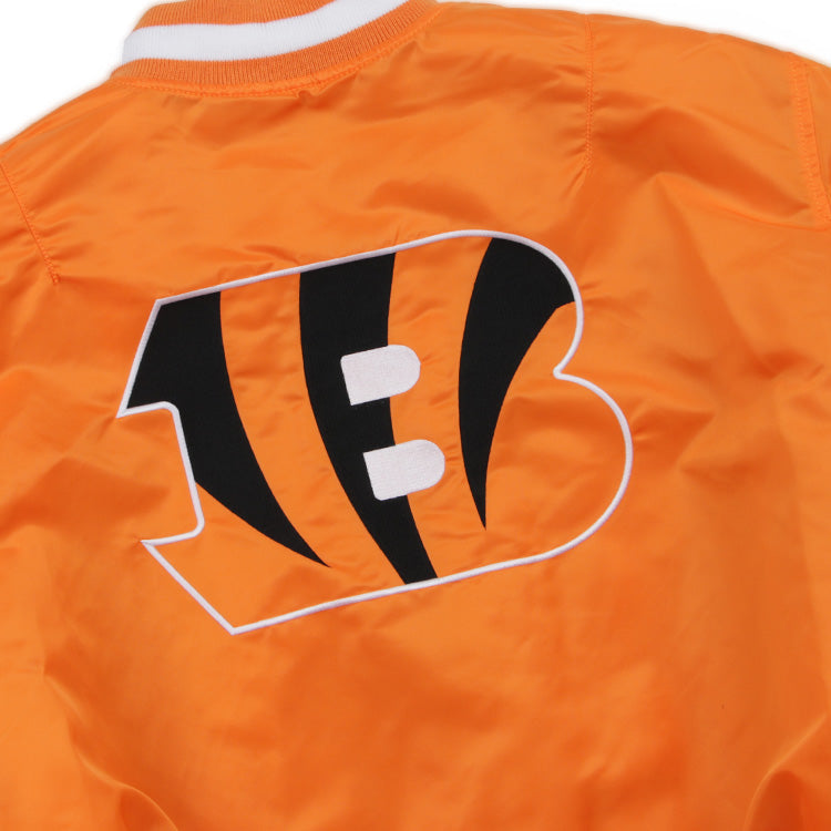 Cincinnati Bengals Alpha Industries Bomber Jacket