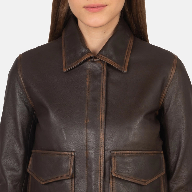 Westa A-2 Real Leather Bomber Jacket