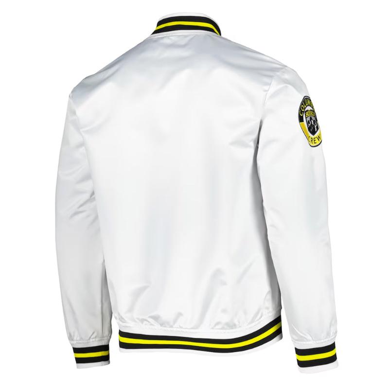 Columbus Crew White City Satin Jacket