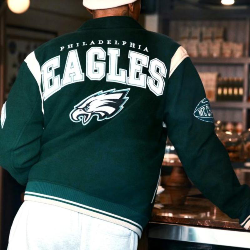 Fly Eagles Fly Philadelphia Eagles Varsity Jacket