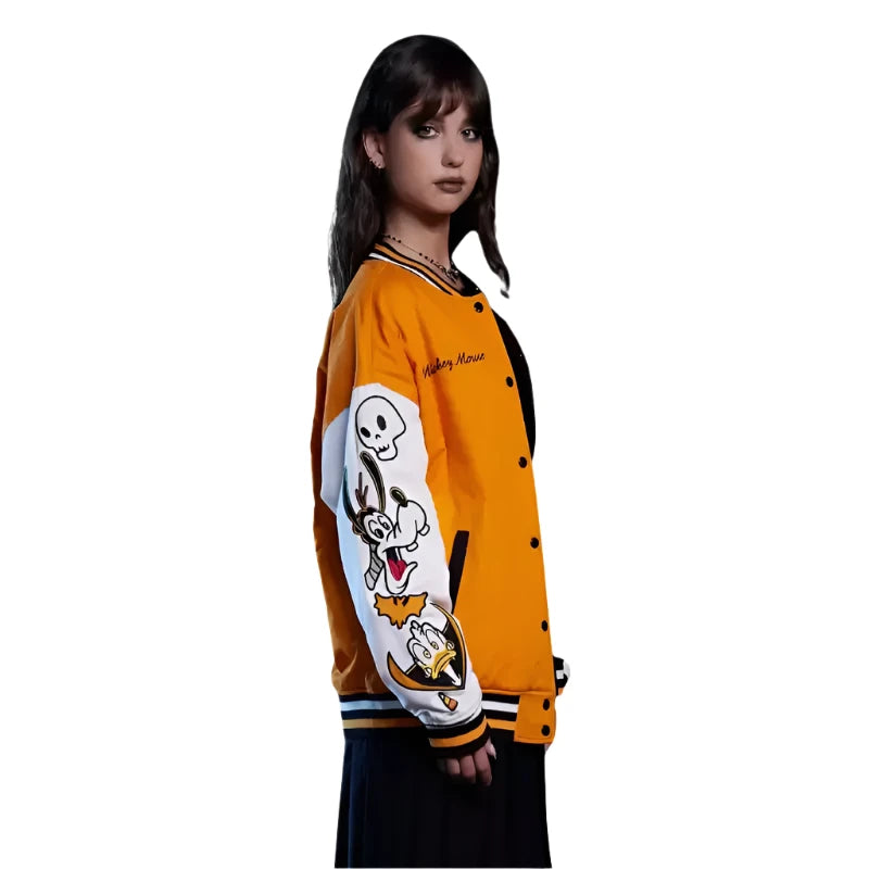 Halloween Her Universe Disney Multi color Wool Varsity Jacket