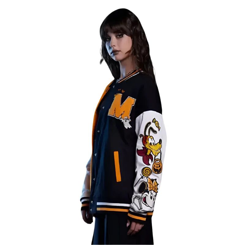 Halloween Her Universe Disney Multi color Wool Varsity Jacket