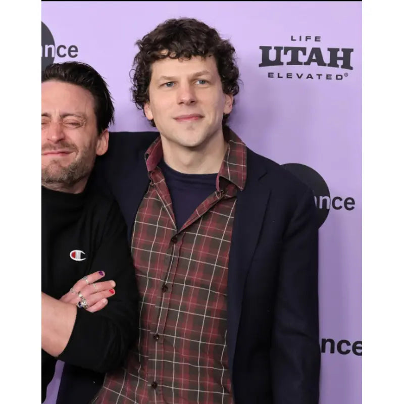 A Real Pain Jesse Eisenberg Black Blazer