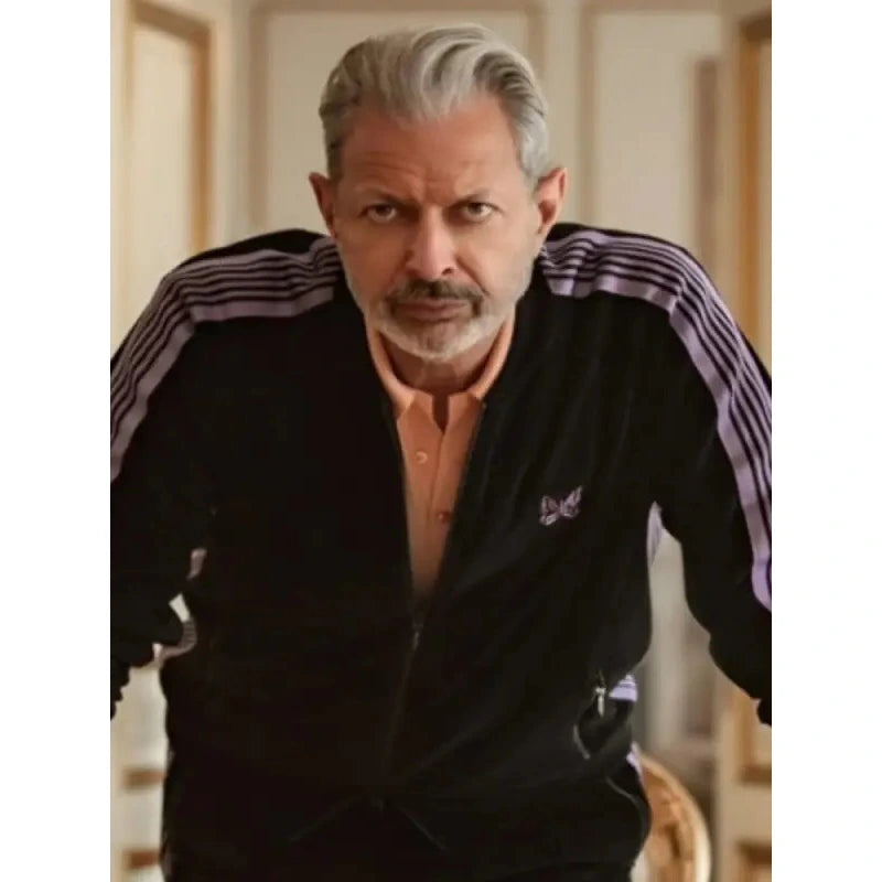 KAOS 2024 Jeff Goldblum Black Velvet Tracksuit