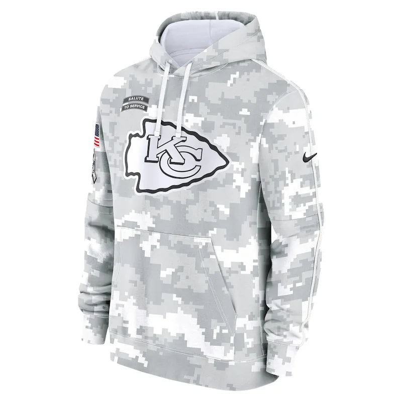 Kansas City Chiefs 2024 Arctic Camo Flag Hoodie