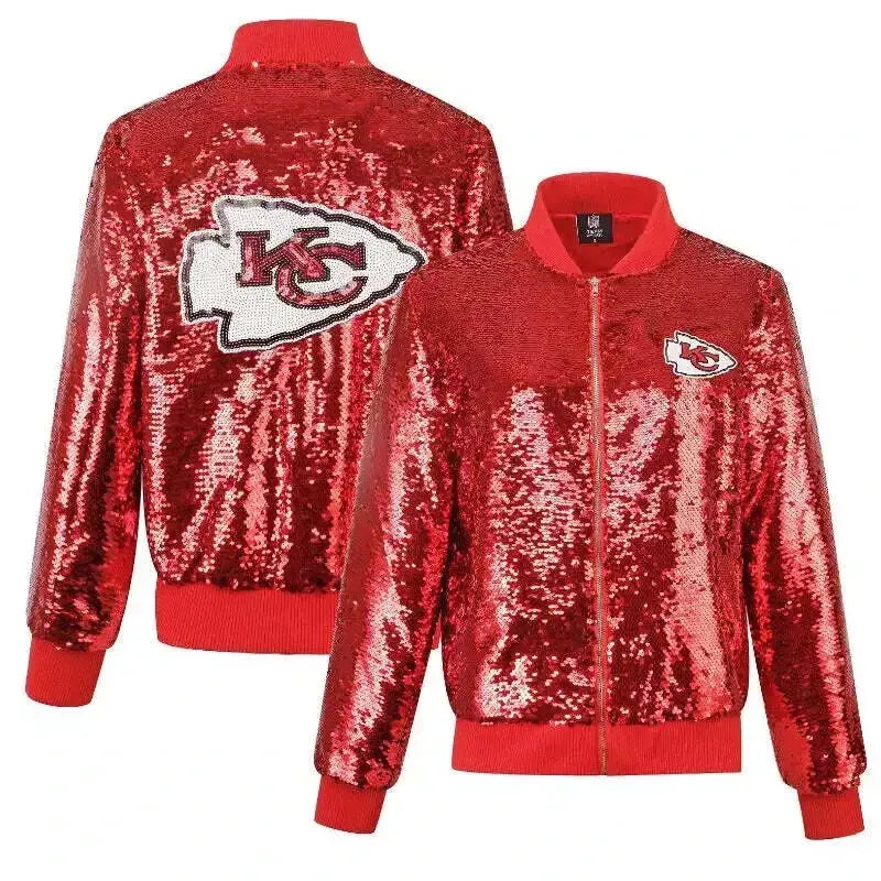 Kansas City Chief Sequin Jacket