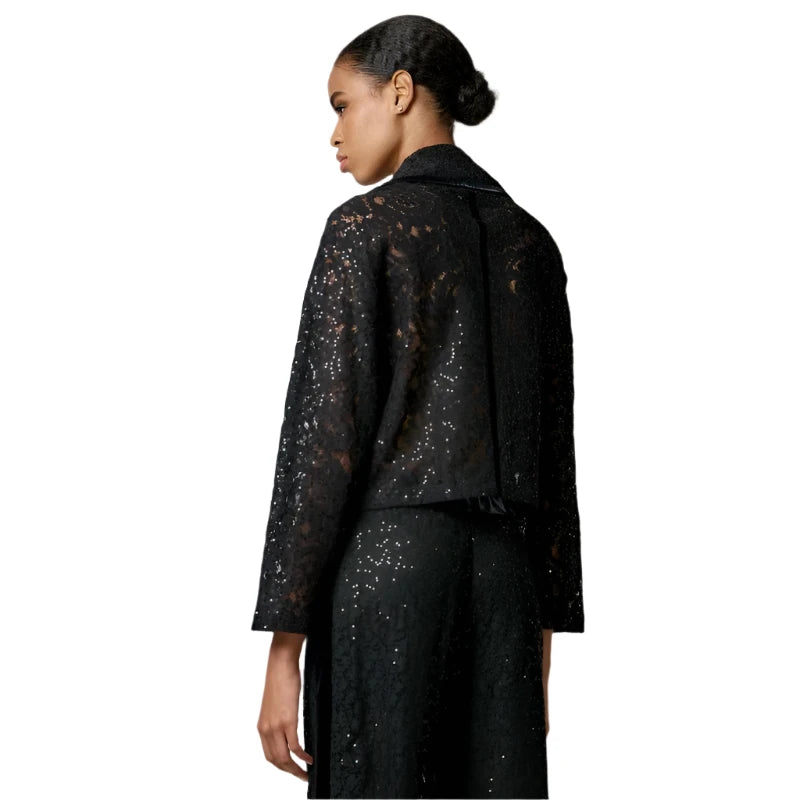 Lace With Sequins Jacket