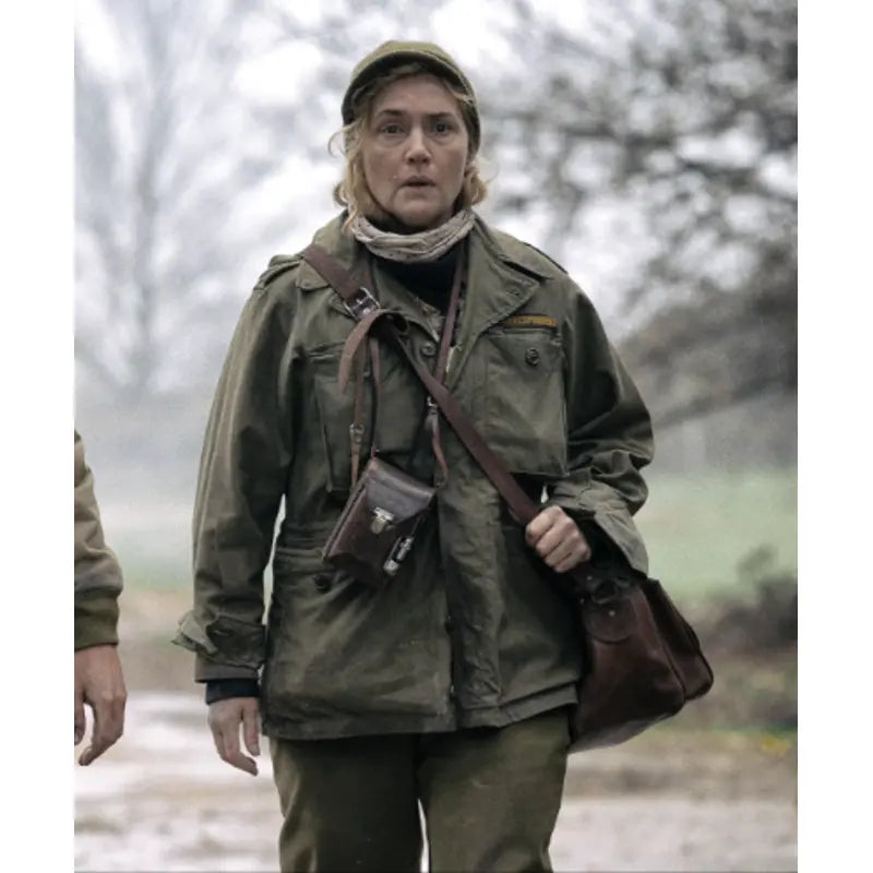 Kate Winslet Lee (2023) Military Jacket