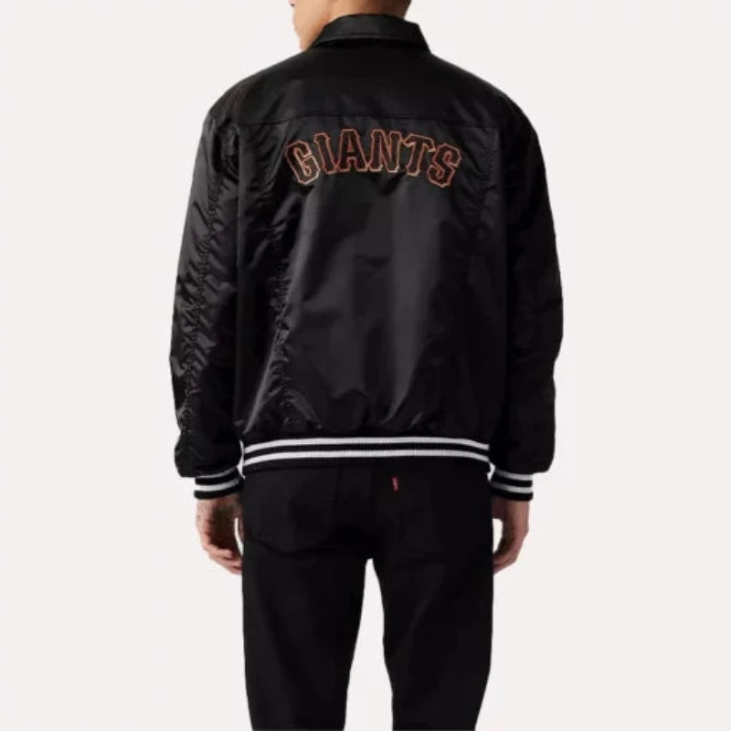 San Francisco Giants Baseball Team Black Jacket