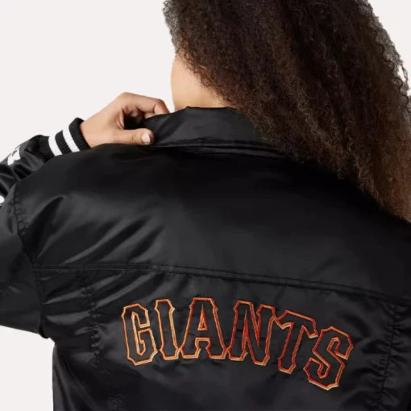 San Francisco Giants Baseball Team Black Jacket