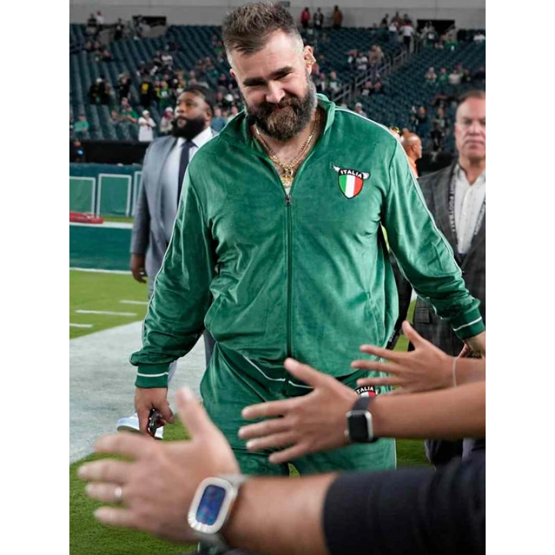 Jason Kelce Italia Team Green Tracksuit