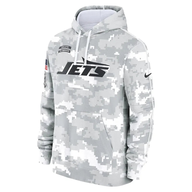 New York Jets 2024 Arctic Camo Flag Hoodie