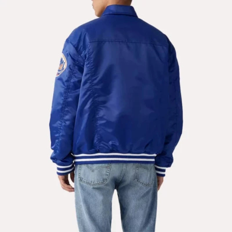 New York Mets Blue Trucker Jacket