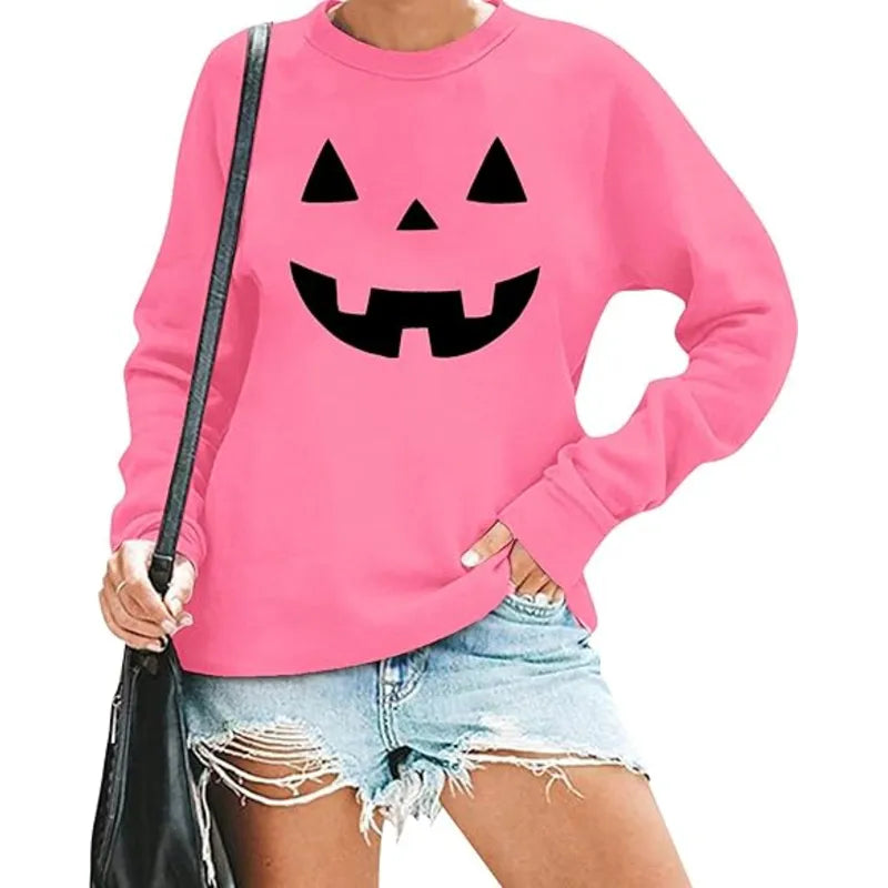 Pumpkin Face LOTUCY Halloween Sweatshirts