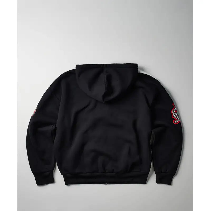 Scarface split full zip oversized hoodie