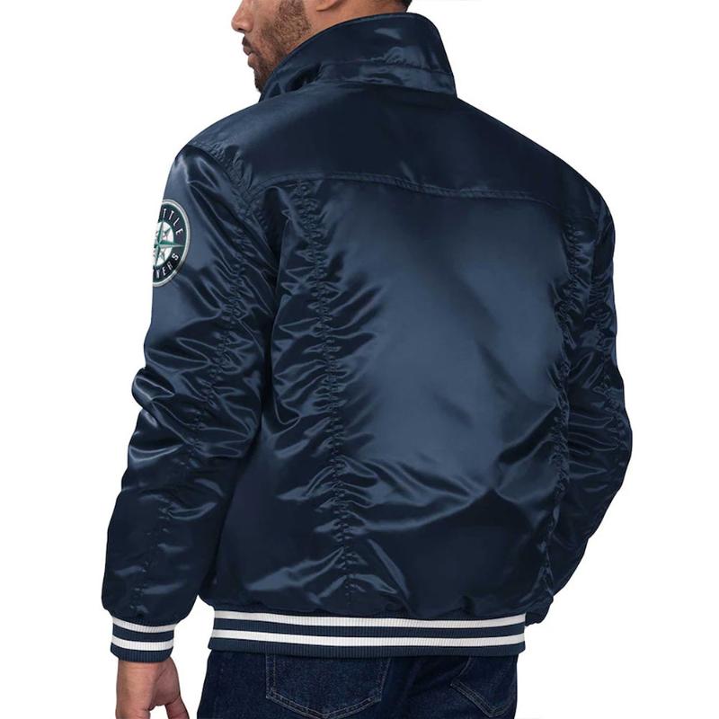 Seattle Mariners Silver Tab Trucker Jacket