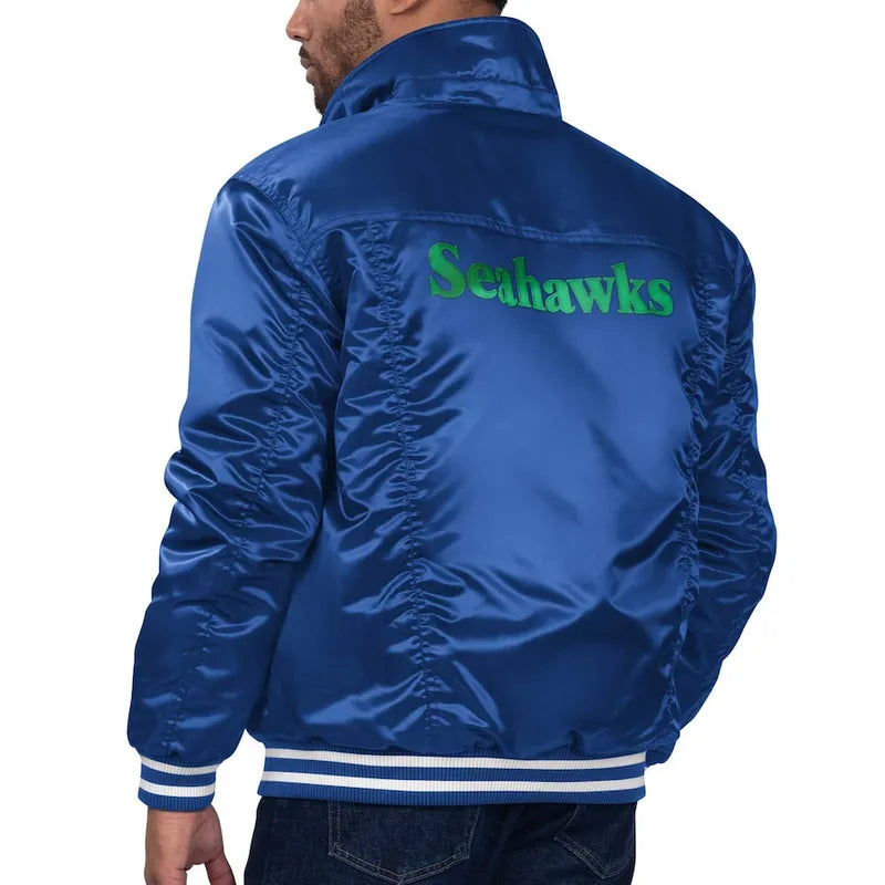 Seattle Seahawks Satin Jacket