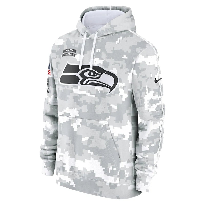 Seattle Seahawks 2024 Arctic Camo Flag Hoodie