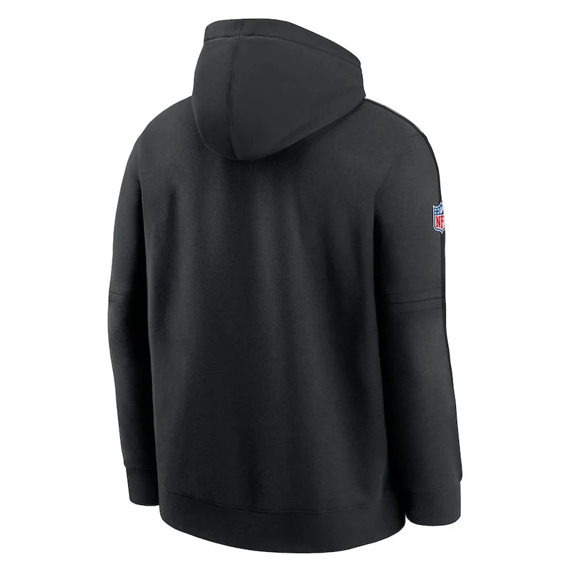 Seattle Seahawks Crucial Black Pullover Hoodie