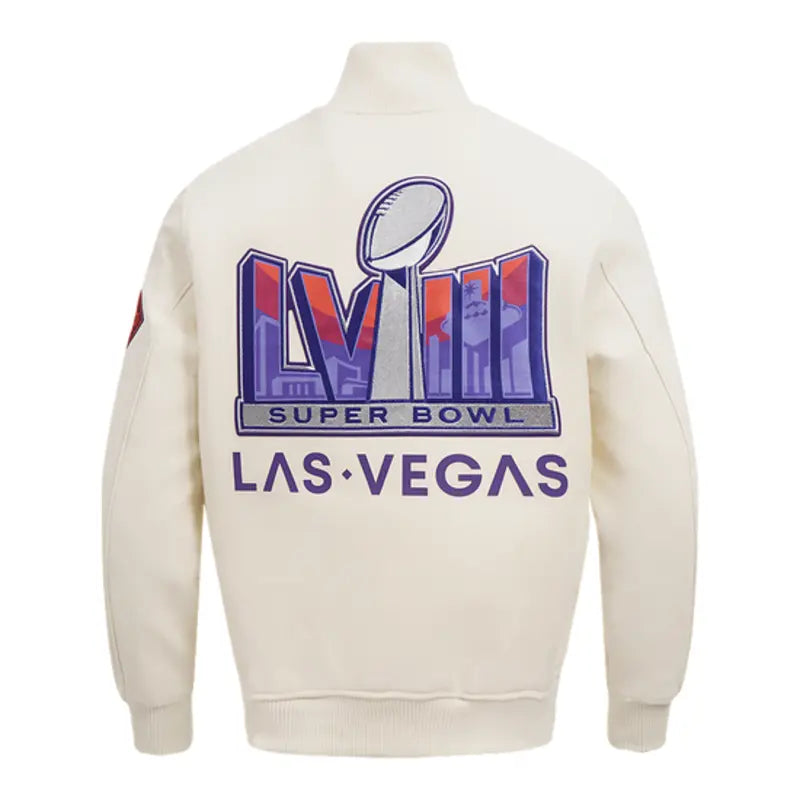 Superbowl Lviii Men's Wool Varsity Jacket