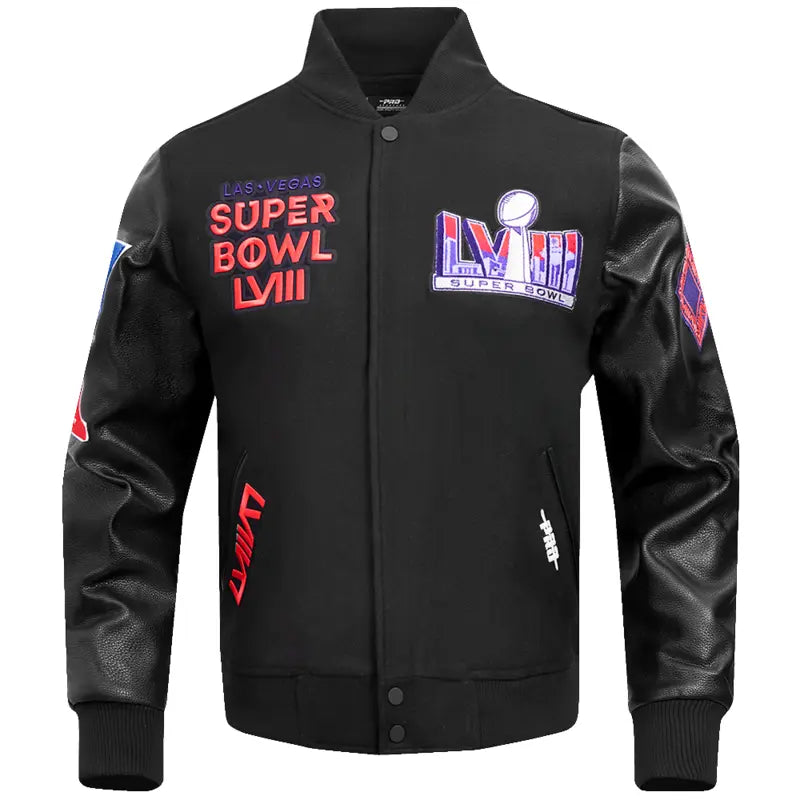 Superbowl Lviii Men's Wool Varsity Jacket