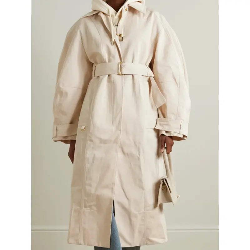 Sylvie Grateau Emily In Paris S04 White Trench Coat