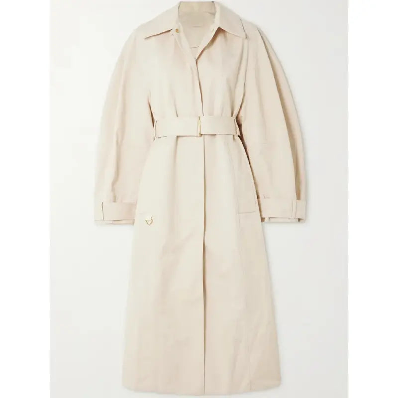 Sylvie Grateau Emily In Paris S04 White Trench Coat