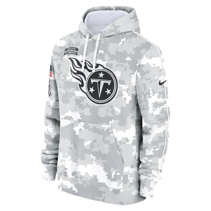 Tennessee Titans 2024 Arctic Camo Flag Hoodie