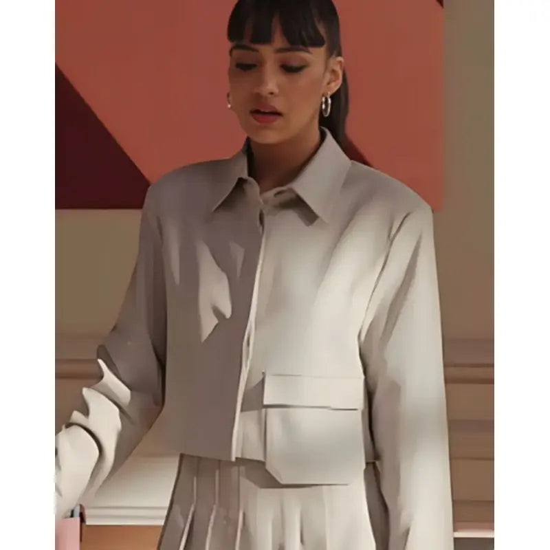 Thalia Besson Emily in Paris S04 Cropped Jacket