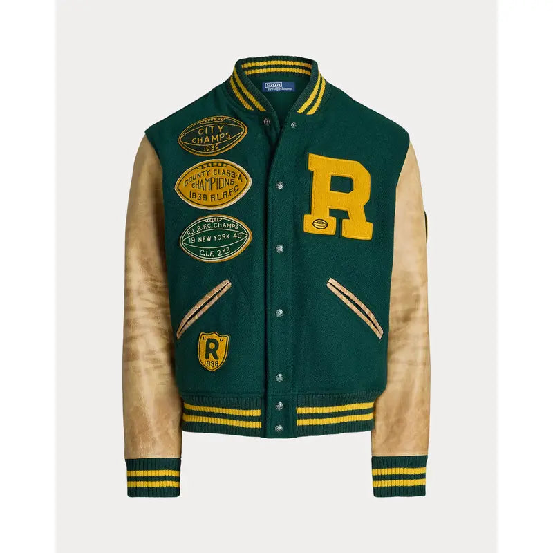 The Iconic Letterman Bomber Jacket