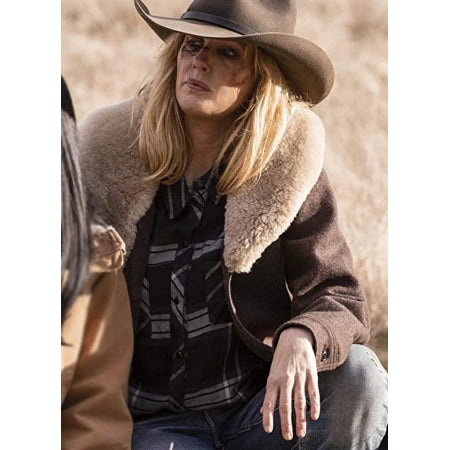 Beth Dutton Yellowstone Wool Coat