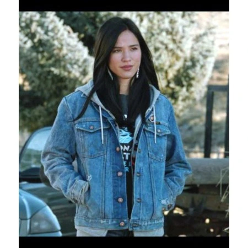 Yellowstone Monica Dutton Blue Denim Jacket