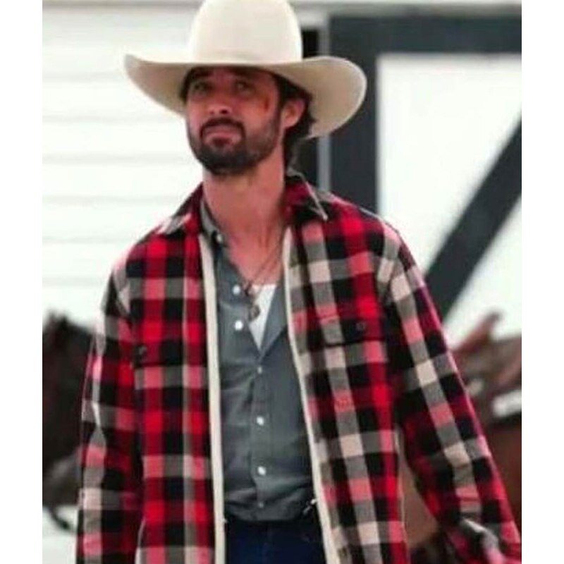 Ryan Bingham Walker Red Jacket