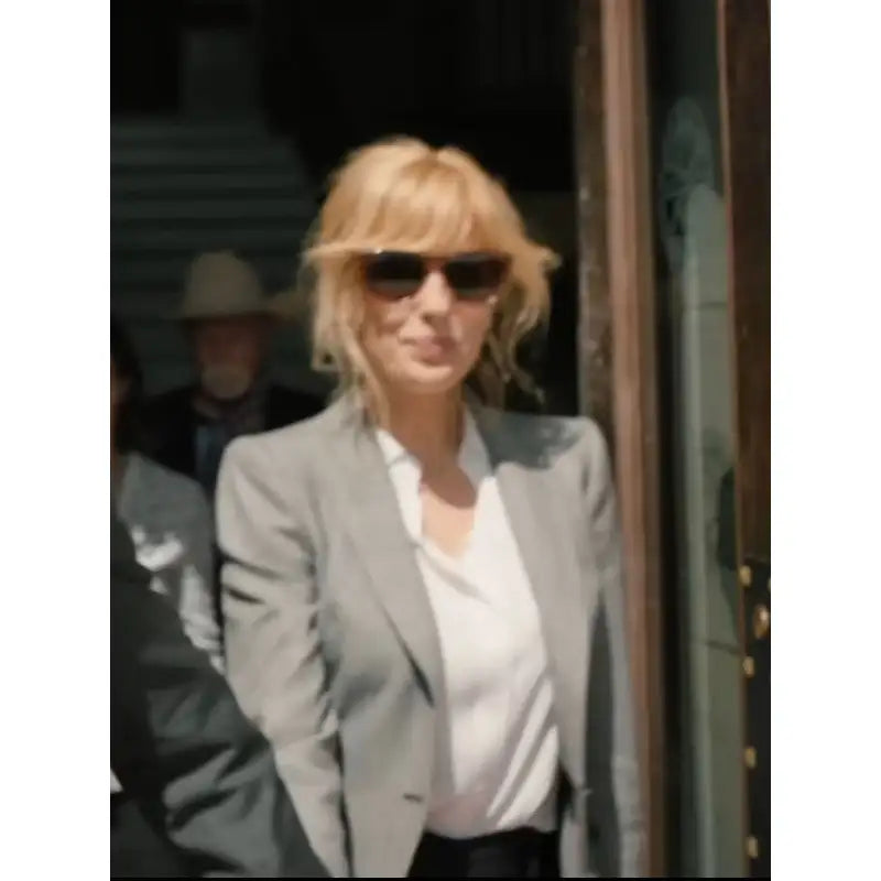 Yellowstone Season 5 Beth Dutton Grey Blazer