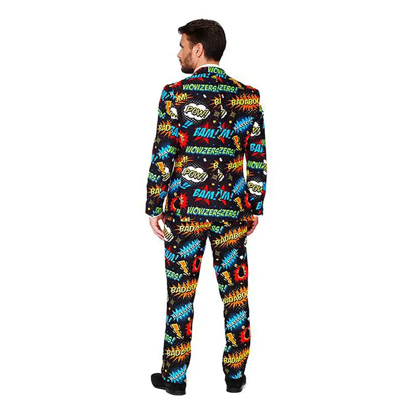 Unisex Bada Boom 2k24 Printed Tuxedo