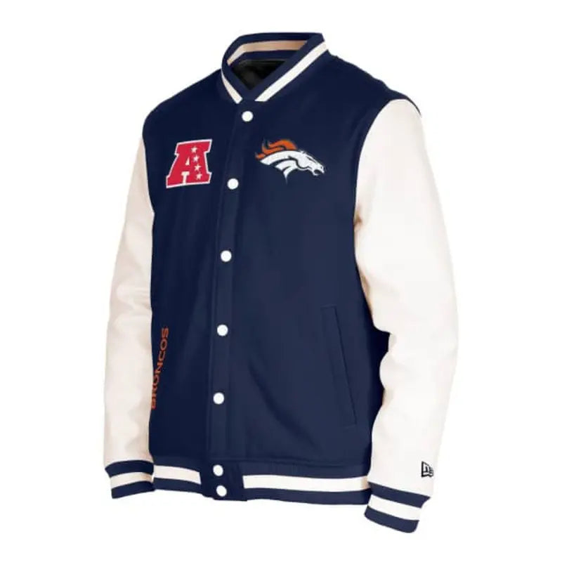 New Era 2023 Denver Broncos Sideline Varsity Jacket