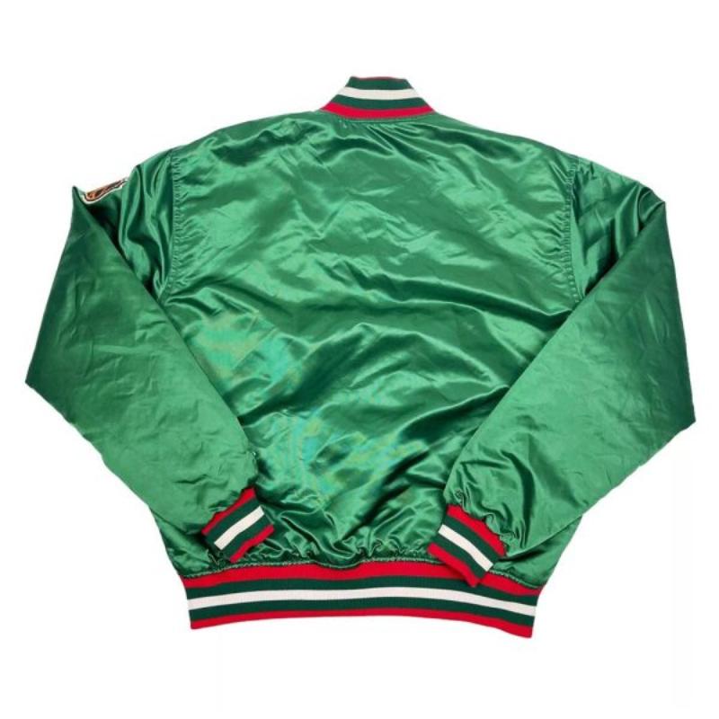 New Jersey 90’s Devils Green Satin Jacket